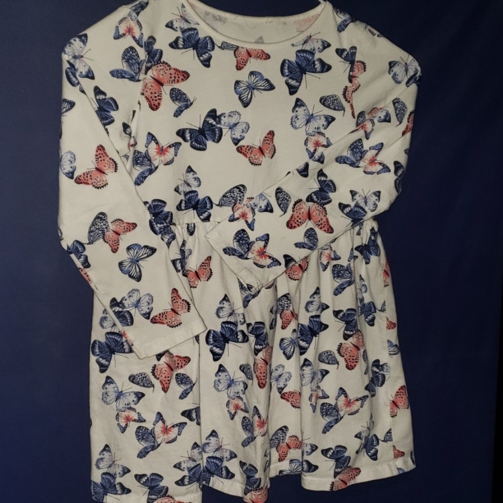 H&M girls long sleeve dress